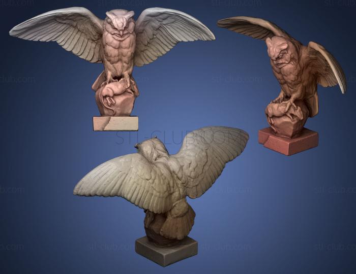 3D model Hibou (STL)